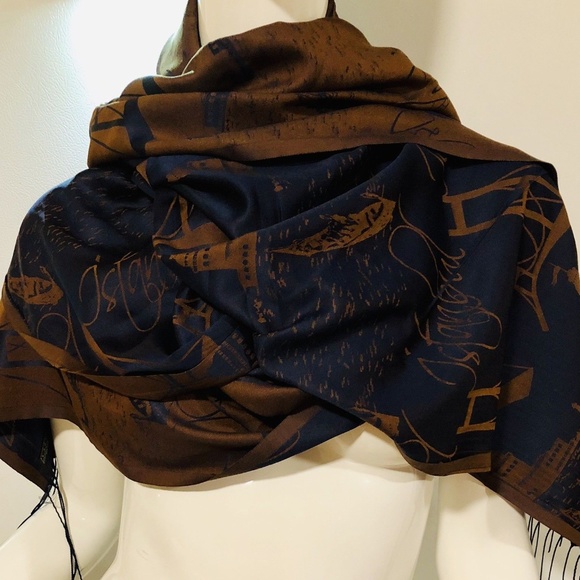 Turkish Shawls Top Quality Cashmere /& Cotton Blend Scarves Wraps Rectangular New